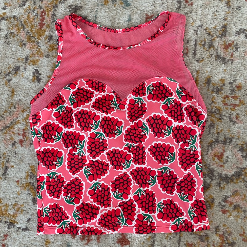 Kortni Jeane Raspberries Top